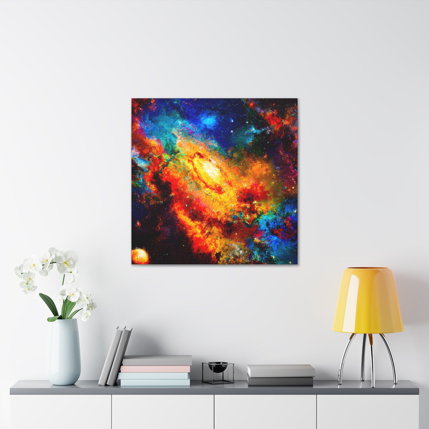 "Starlight Abstraction Vortex" - Canvas