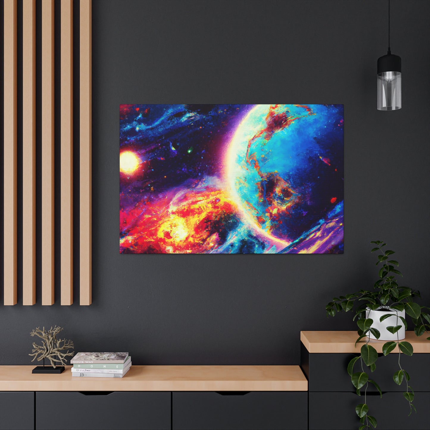 Infinite Celestial Odyssey - Canvas