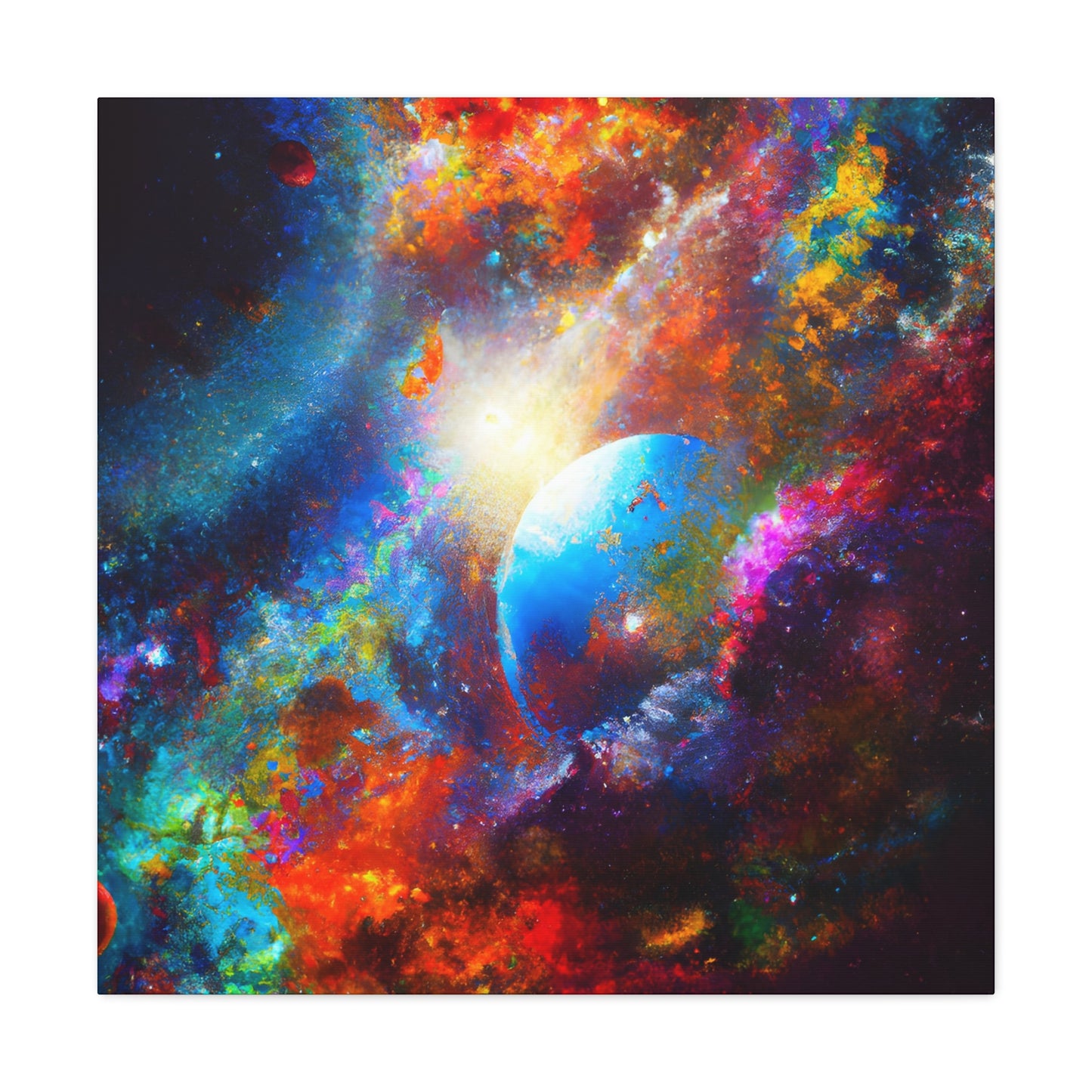 Ethereal Cosmic Immersion - Canvas