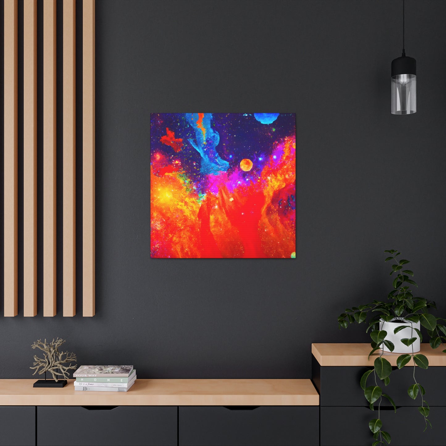 Cosmic Expressionist Dream - Canvas