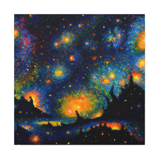 Cosmic Mystique Enchantment - Canvas