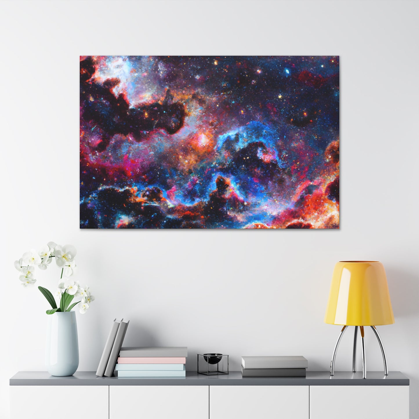 Cosmic Reflections Paradox - Canvas