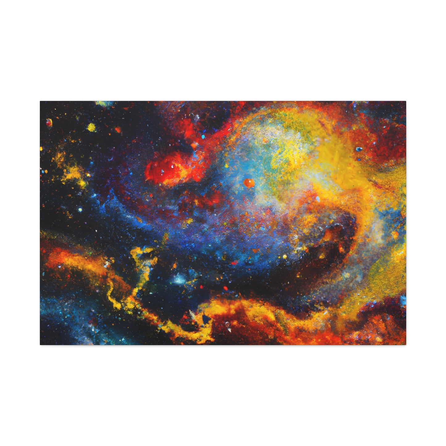 "Galactic Dreamscape Vision" - Canvas