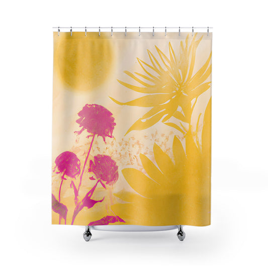 "Bohemian Nature Floral Shower Curtain!" - Shower Curtain