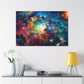 Cosmic Expressionist Dreamscape - Canvas