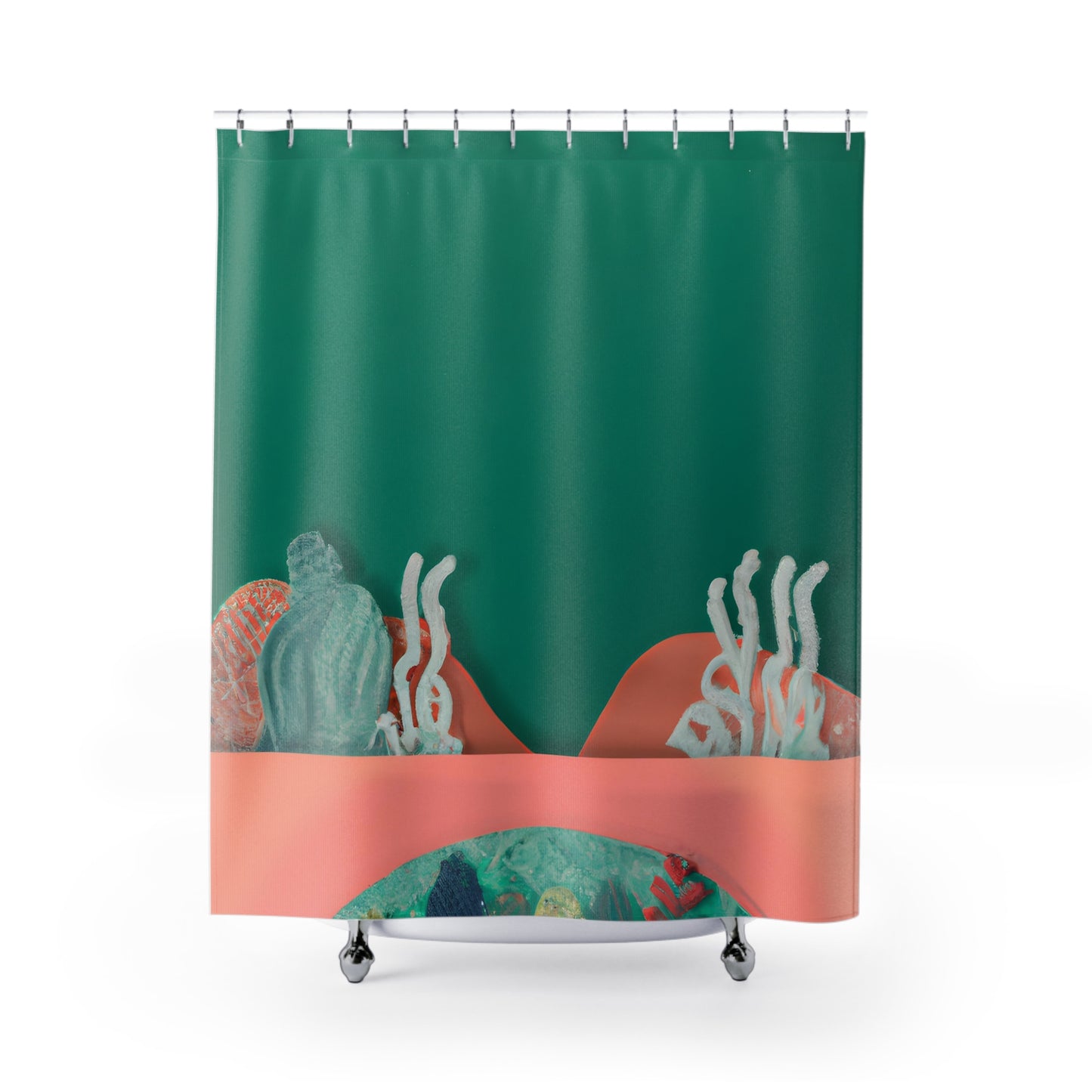 "Unique Bohemian Floral Nature Shower Curtain" - Shower Curtain