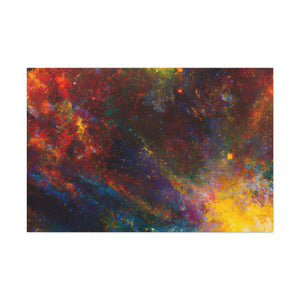 "Cosmic Expressionistic Mystery" - Canvas