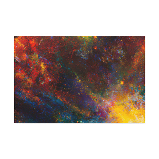 "Cosmic Expressionistic Mystery" - Canvas