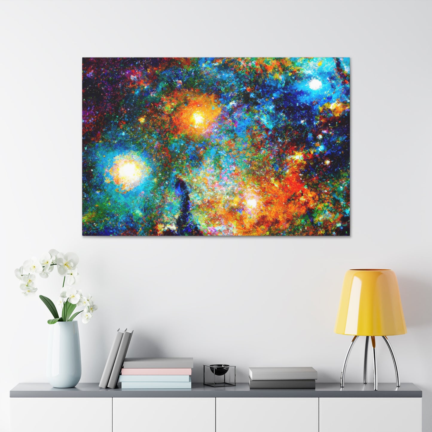 Mystic Stellar Maze - Canvas