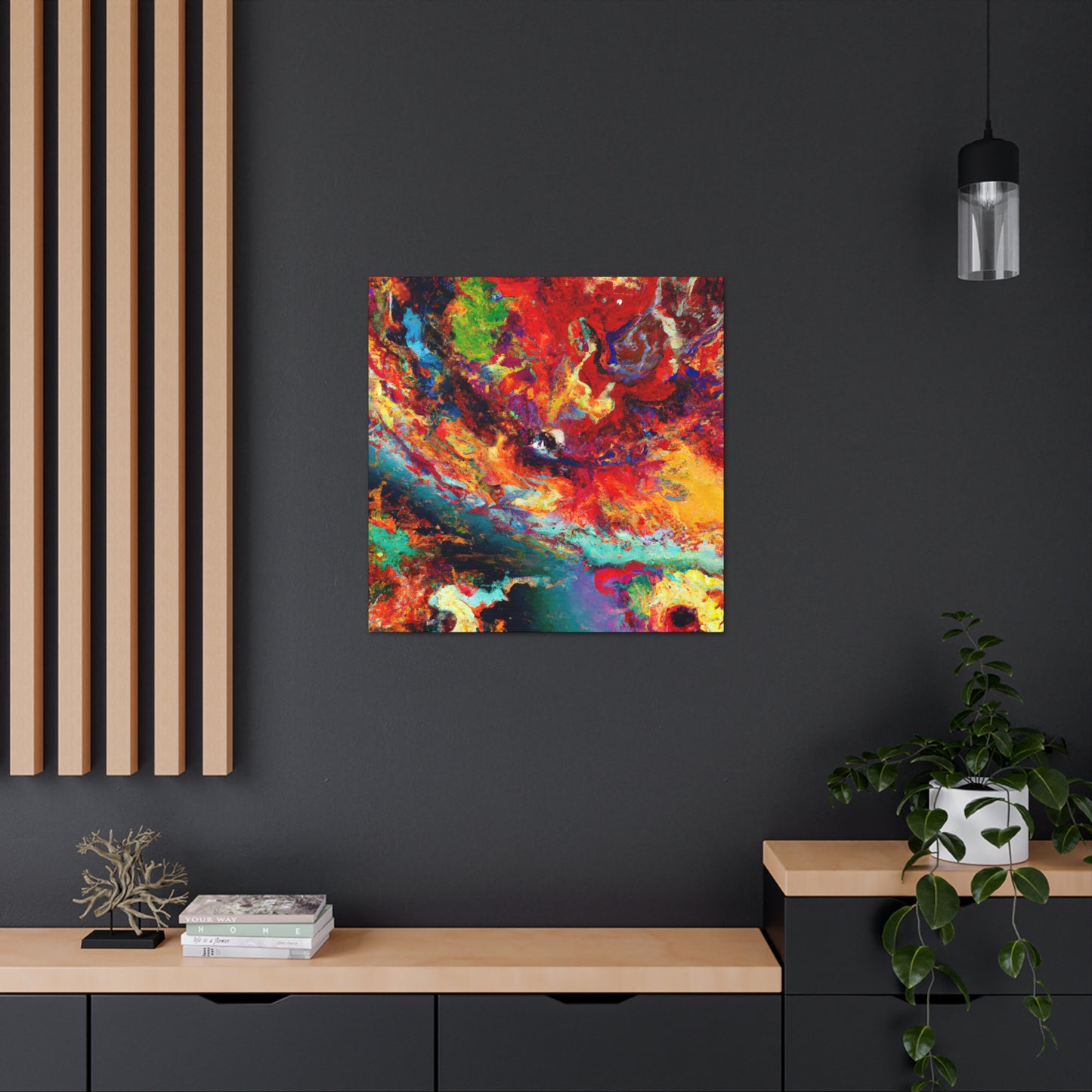 Cosmic Dreamscape Fusion - Canvas