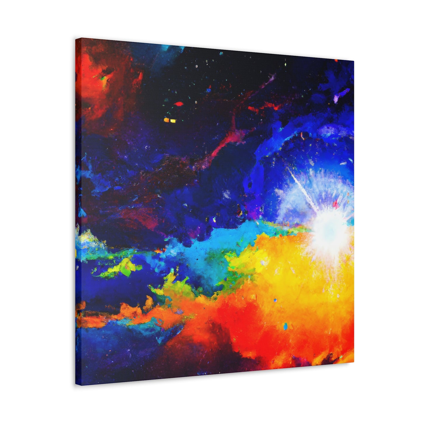 "Celestial Cosmic Rebellion" - Canvas