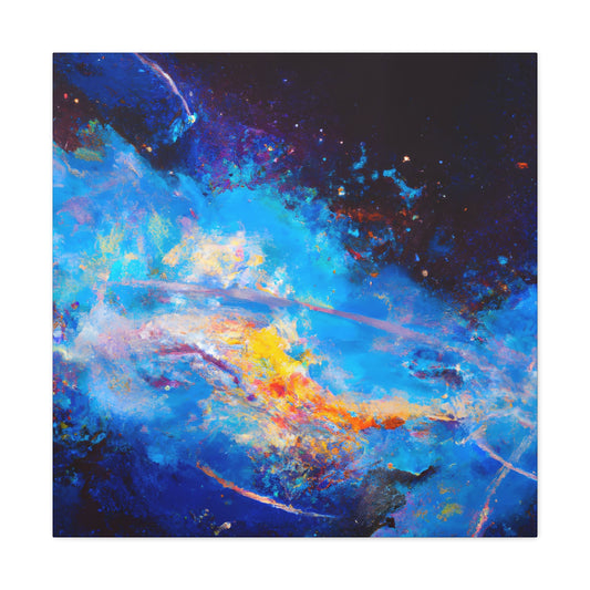 Mysterious Celestial Migration - Canvas