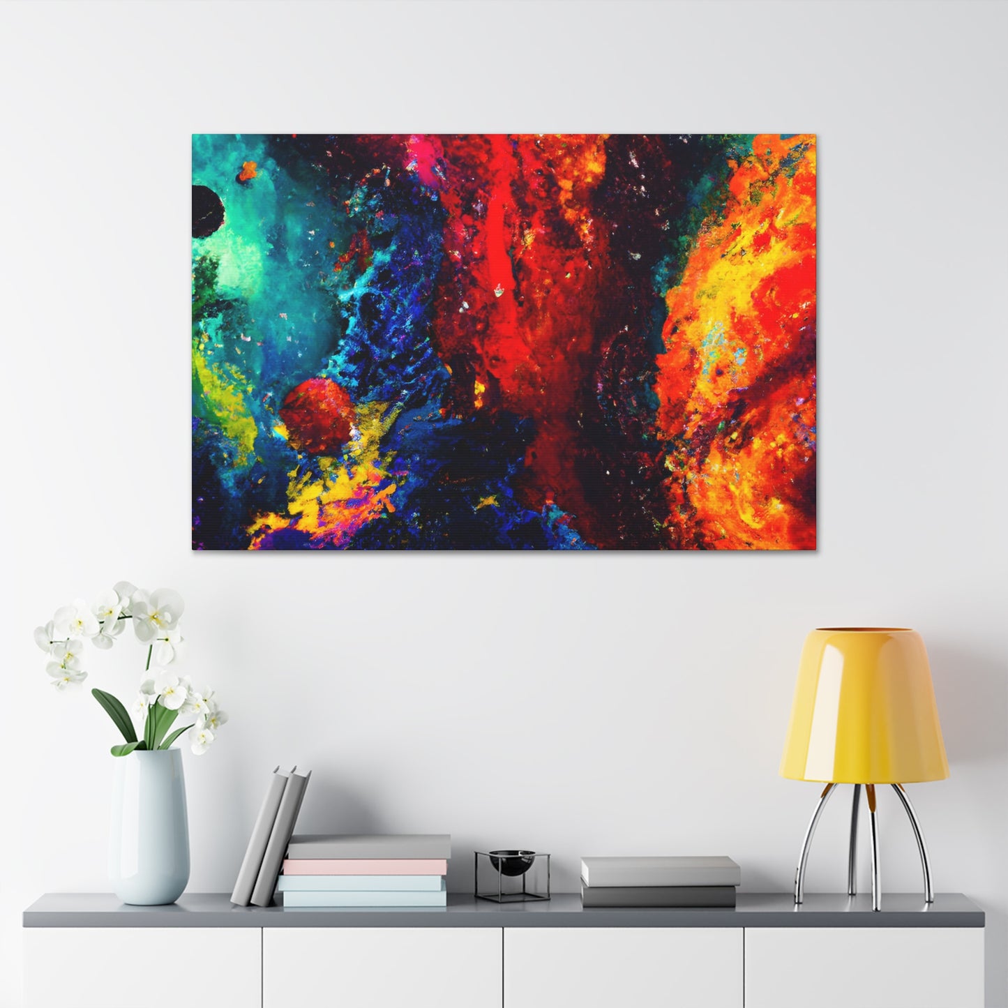 Cosmic Expressionistic Visions - Canvas