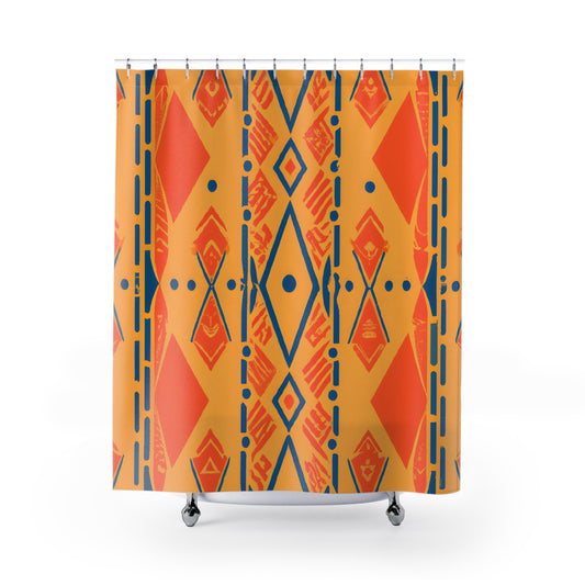 "Aztec Boho Style Shower Curtain!" - Shower Curtain