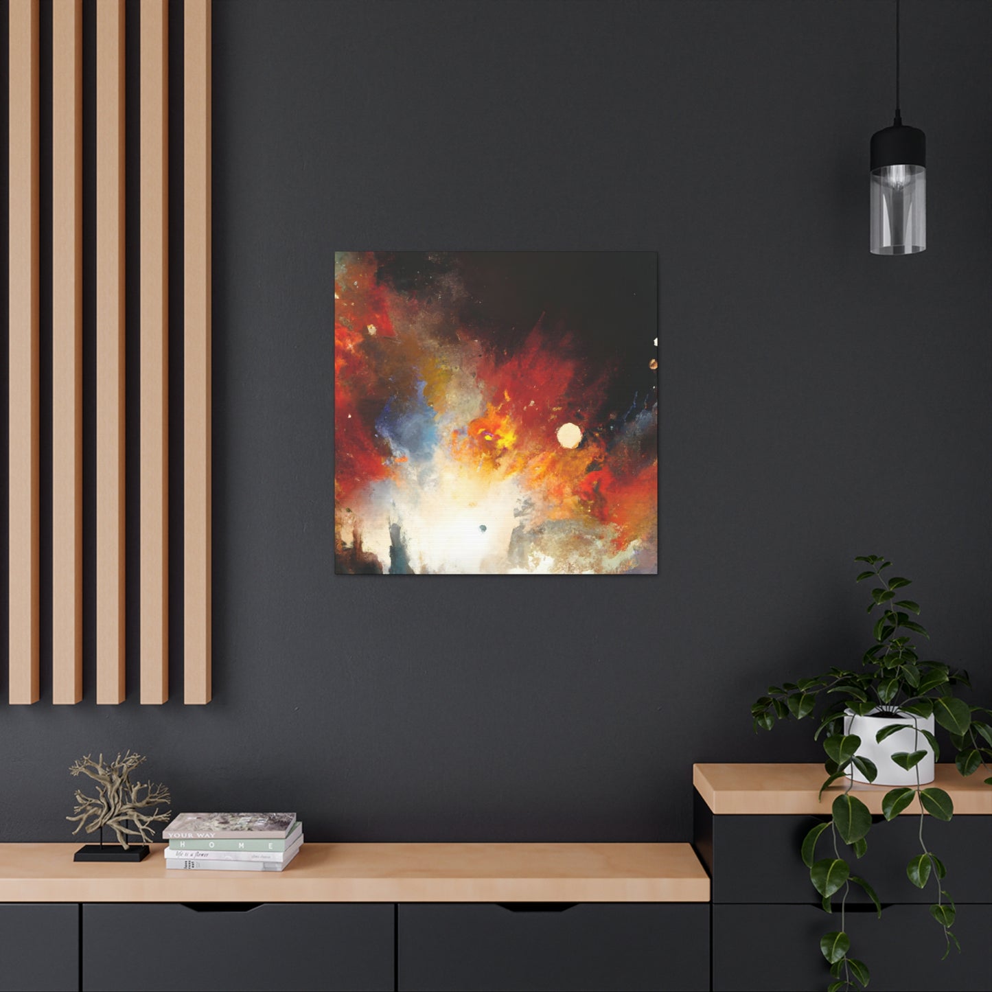 Cosmic Mysterious Expansion - Canvas