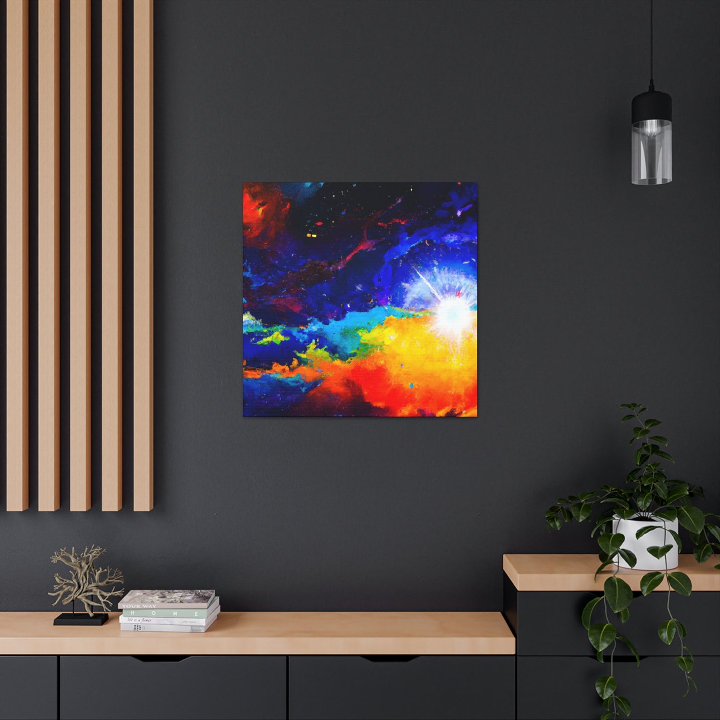 "Celestial Cosmic Rebellion" - Canvas