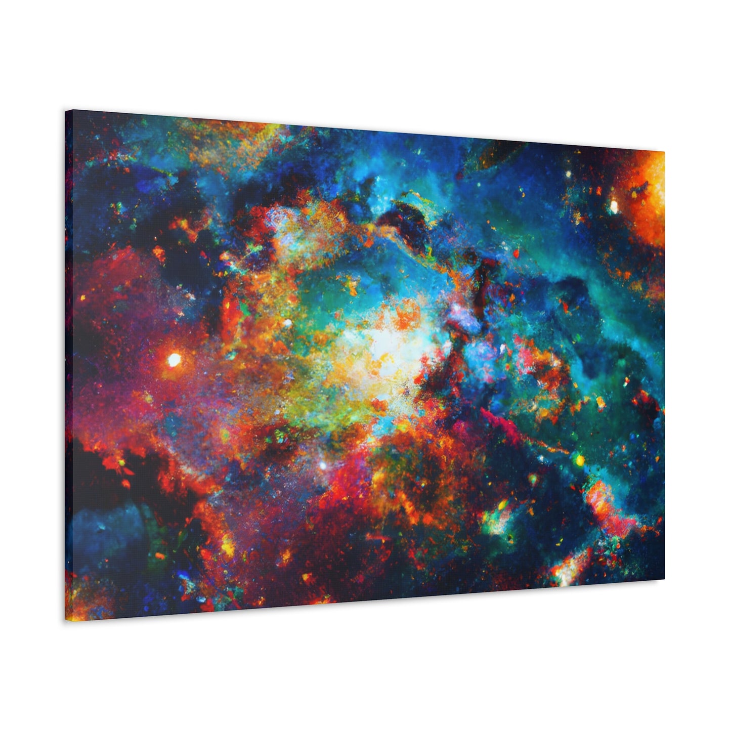 Cosmic Expressionist Dreamscape - Canvas