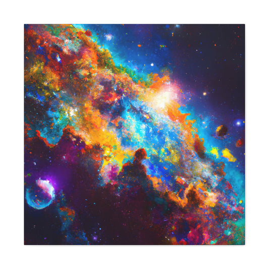 Cosmic Expressive Dreamscape - Canvas