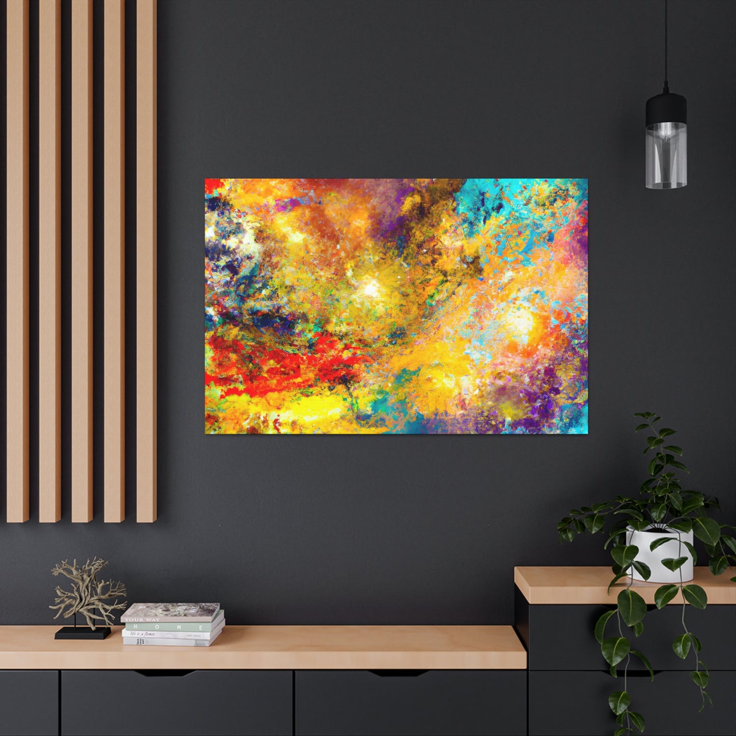 "Mystic Supernova Wonder" - Canvas