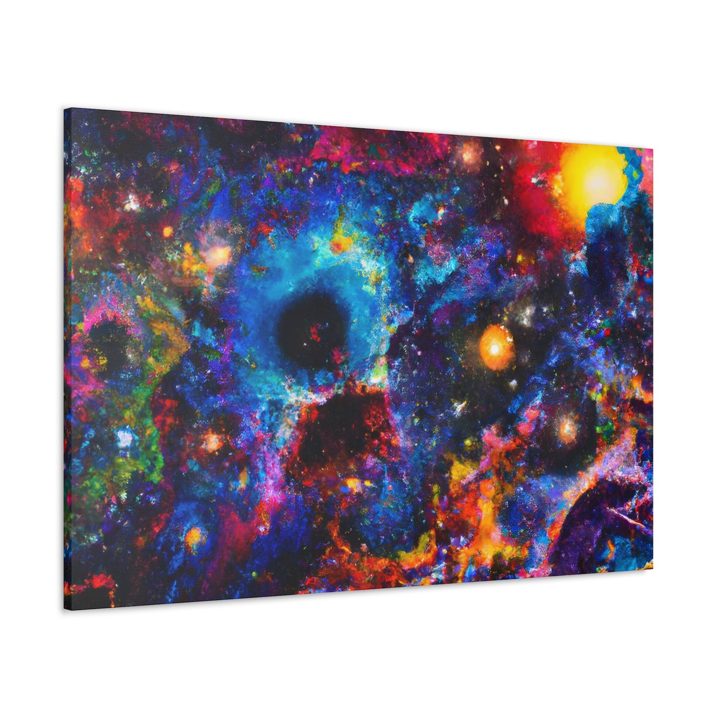 Cosmic Expressionist Mystery. - Canvas