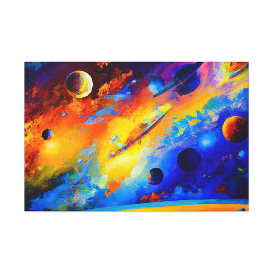 Cosmic Dreamscape Vision - Canvas