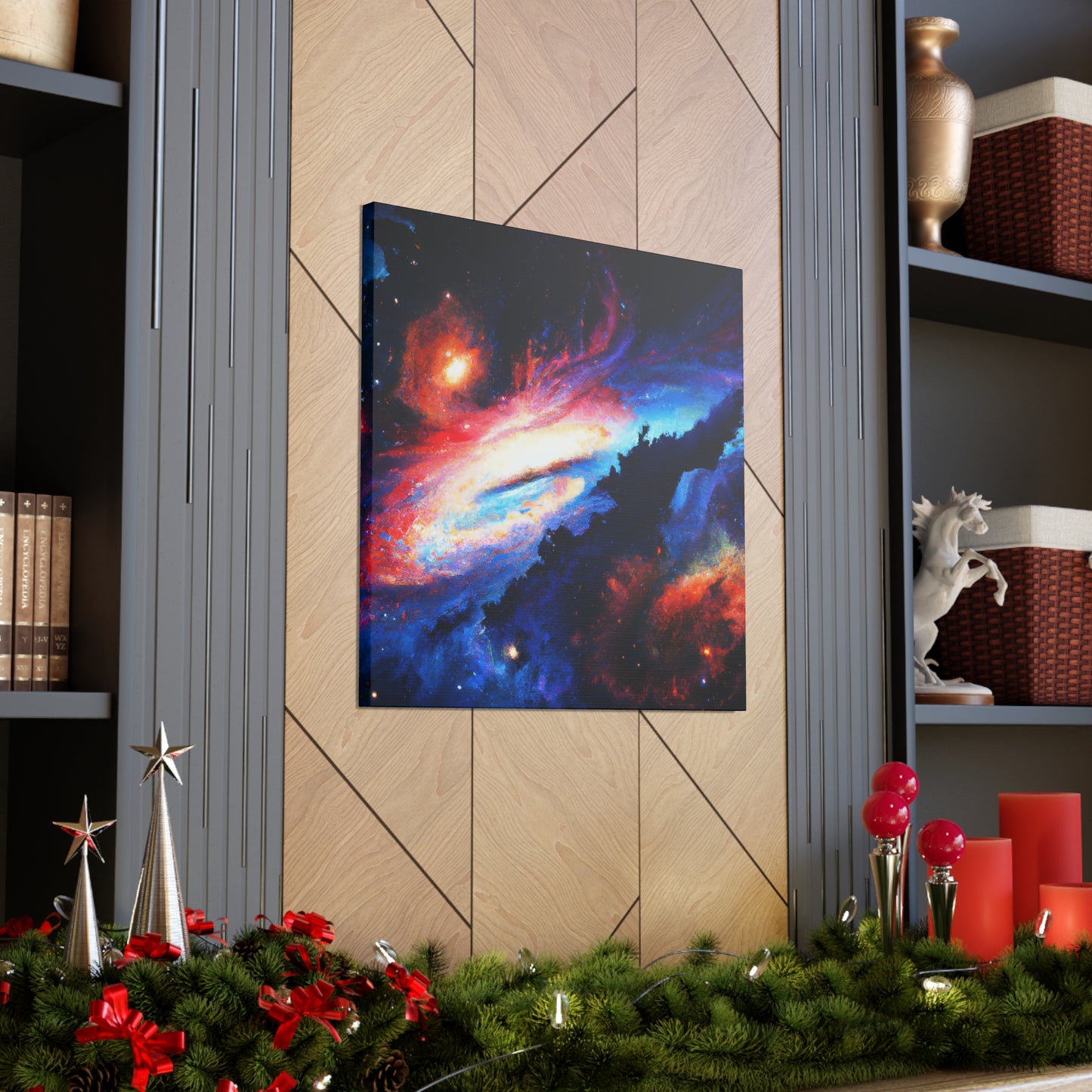 Mystic Star Nebula Vision - Canvas