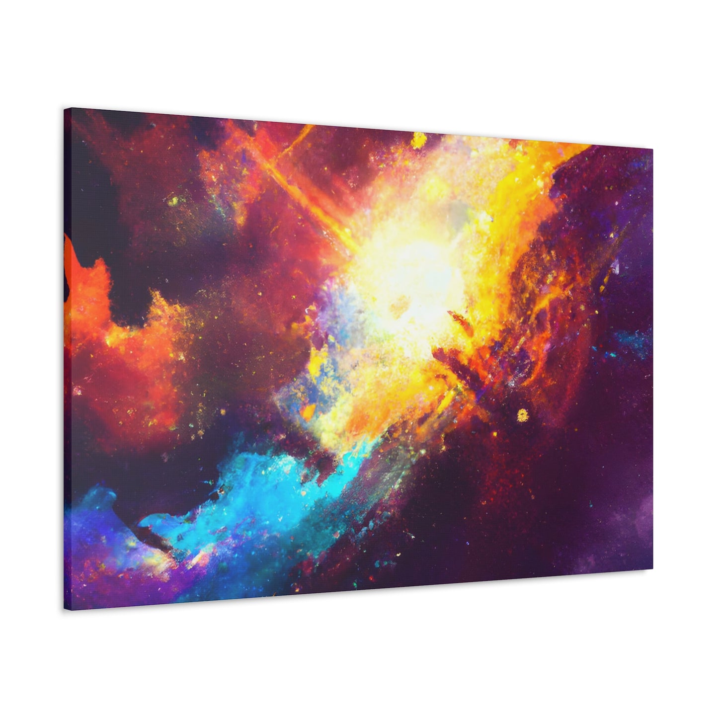 Celestial Cosmos Confluence - Canvas