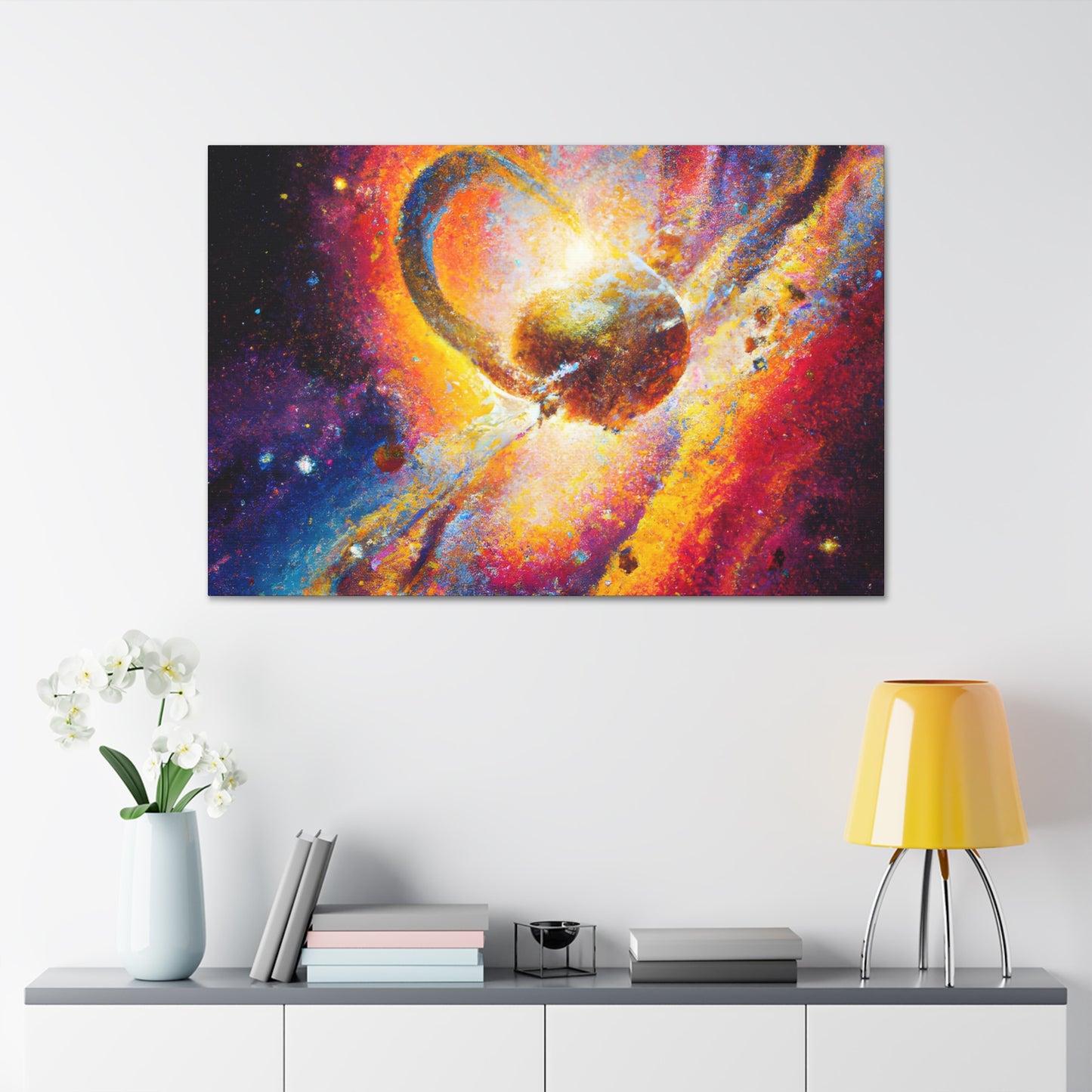 Cosmic Celestial Dreamscape - Canvas