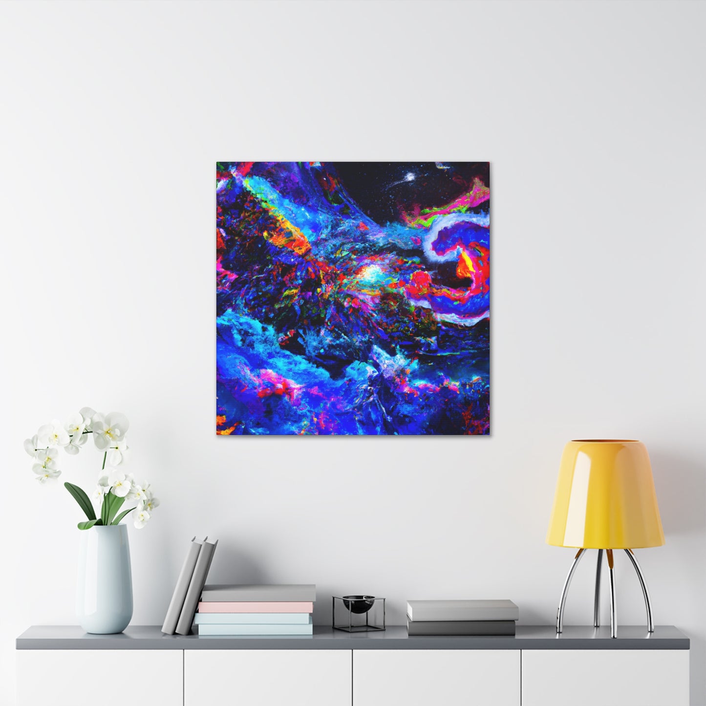 "Vast Celestial Mystery." - Canvas