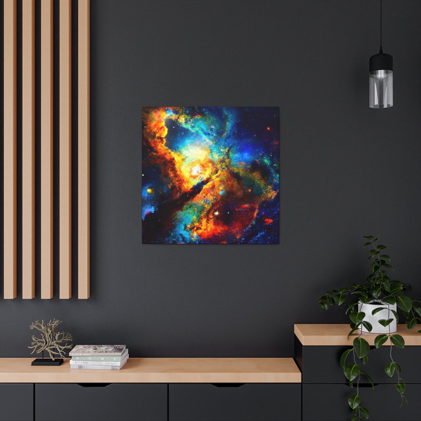 "Cosmic Dreamscape Odyssey" - Canvas