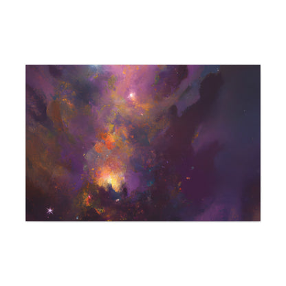 Interstellar Reflection Cosmos - Canvas