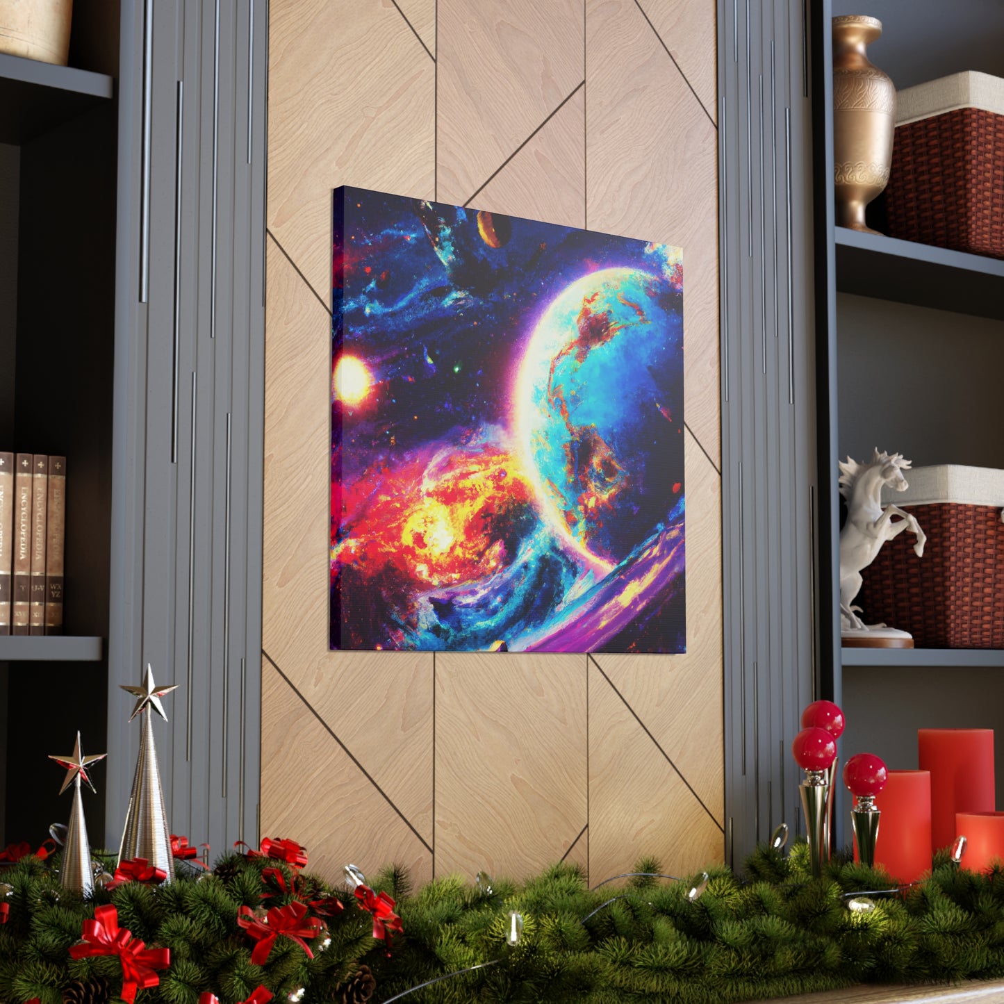 Infinite Celestial Odyssey - Canvas