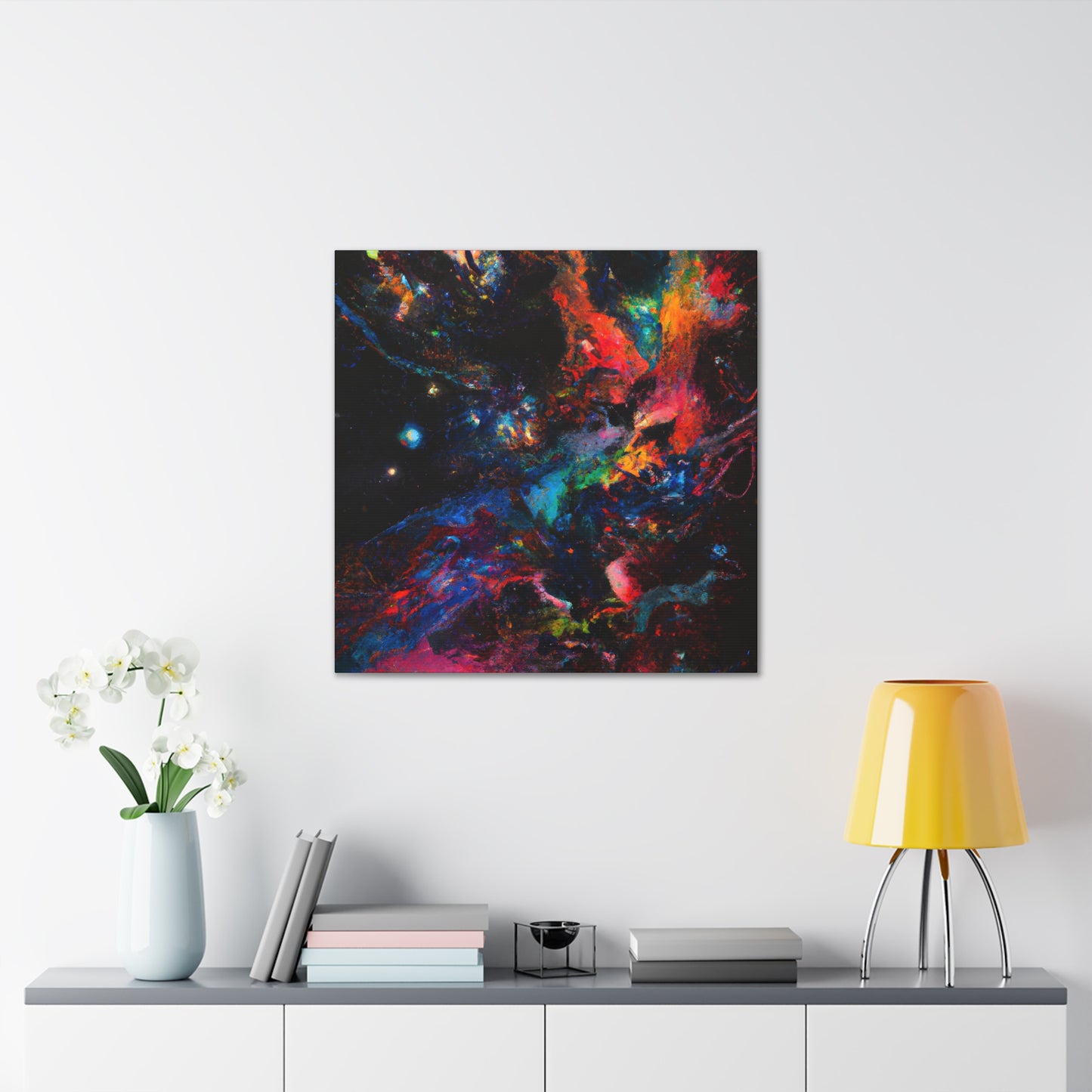 "Cosmic Haze Fantasia" - Canvas