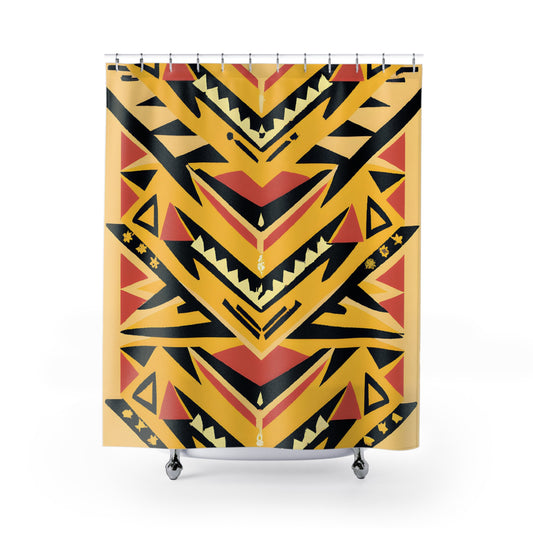 Aztec Boho Shower Curtain: Style! - Shower Curtain