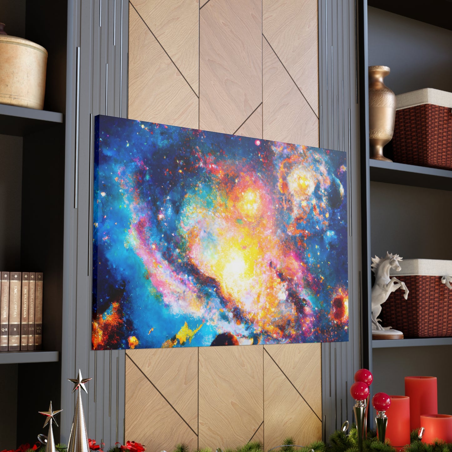 Cosmic Dreamscape Maze - Canvas