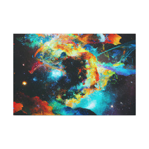 Cosmic Dreamscape Fusion - Canvas