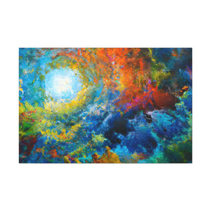 "Cosmic Expressionistic Dreamscape" - Canvas