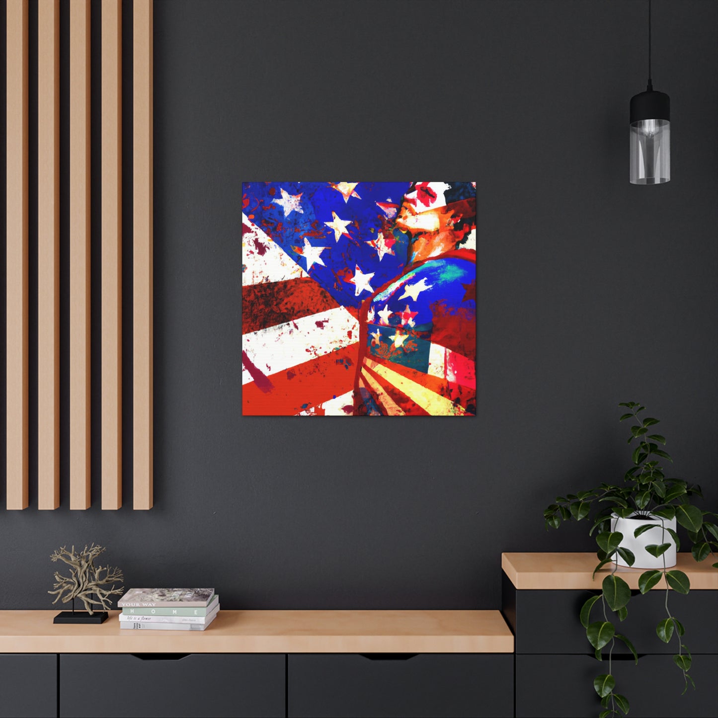 Star Spangled. - Canvas