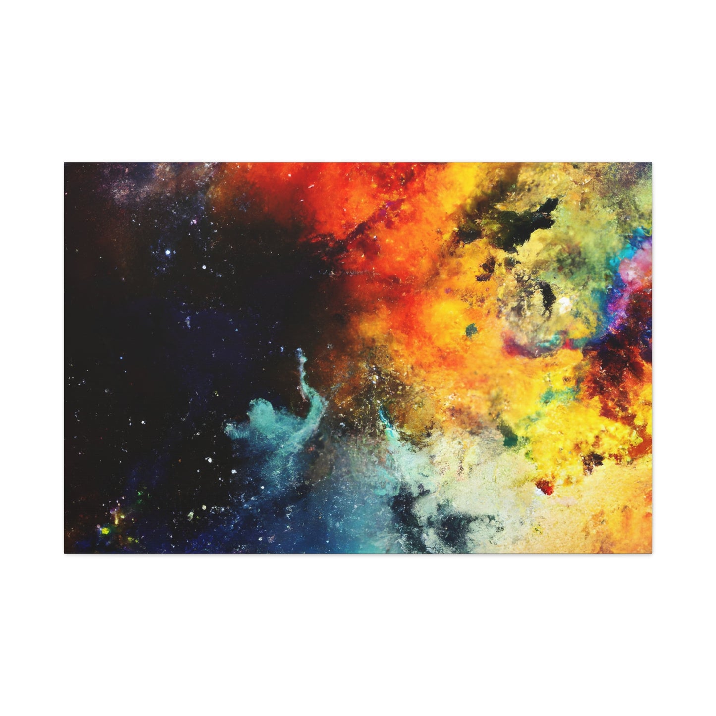 Cosmic Dreamscape Vista - Canvas