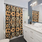 "Aztec Boho Shower Curtain: Bohemian Luxury" - Shower Curtain