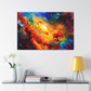 "Starlight Abstraction Vortex" - Canvas