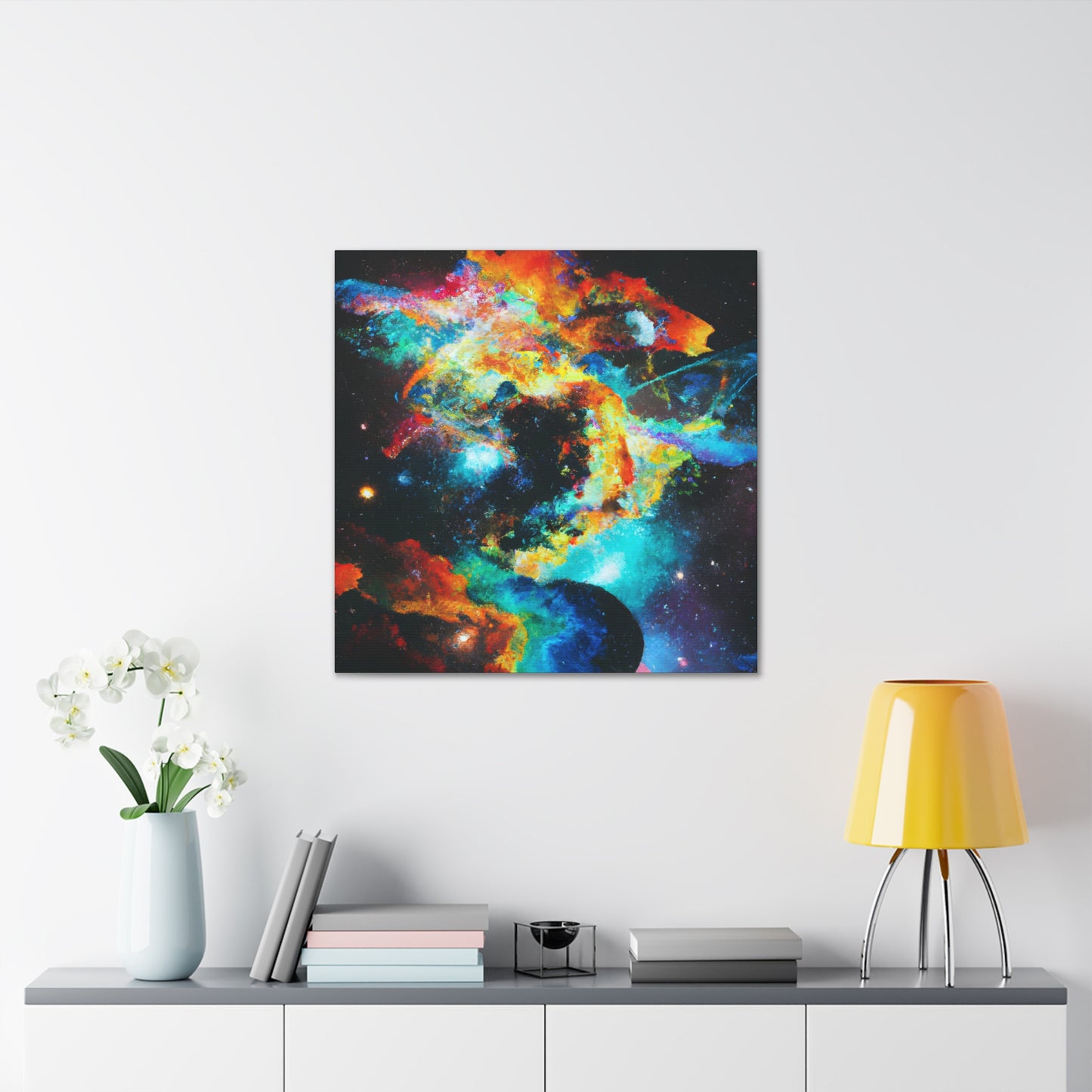 Cosmic Dreamscape Fusion - Canvas