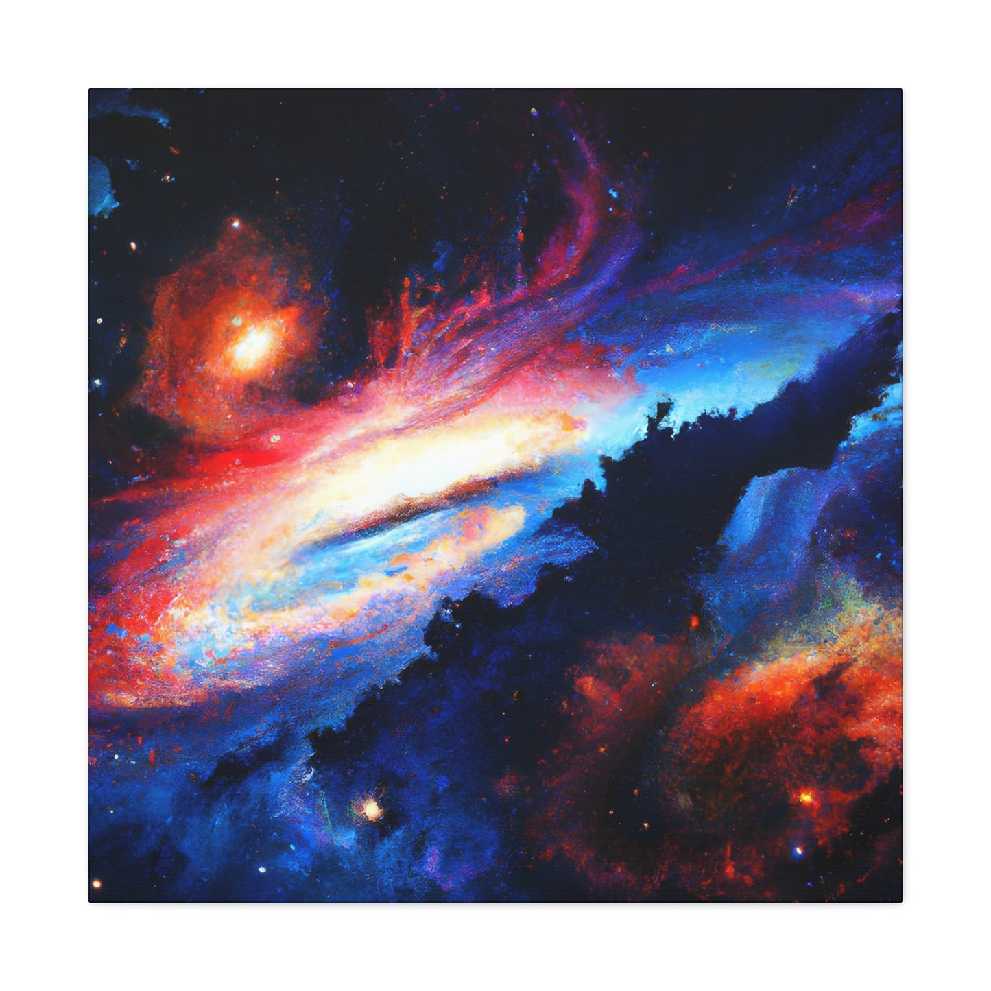 Mystic Star Nebula Vision - Canvas