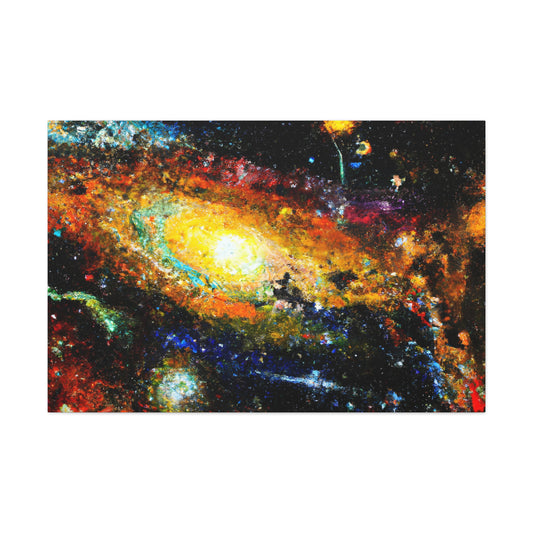 Cosmic Dreamscape Fusion. - Canvas