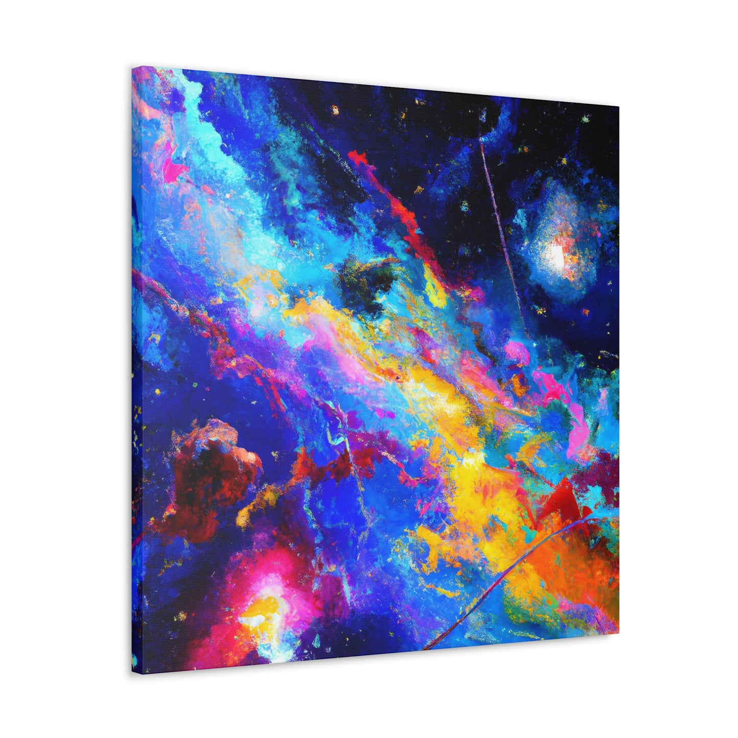 "Interstellar Dreamscape Vortex" - Canvas