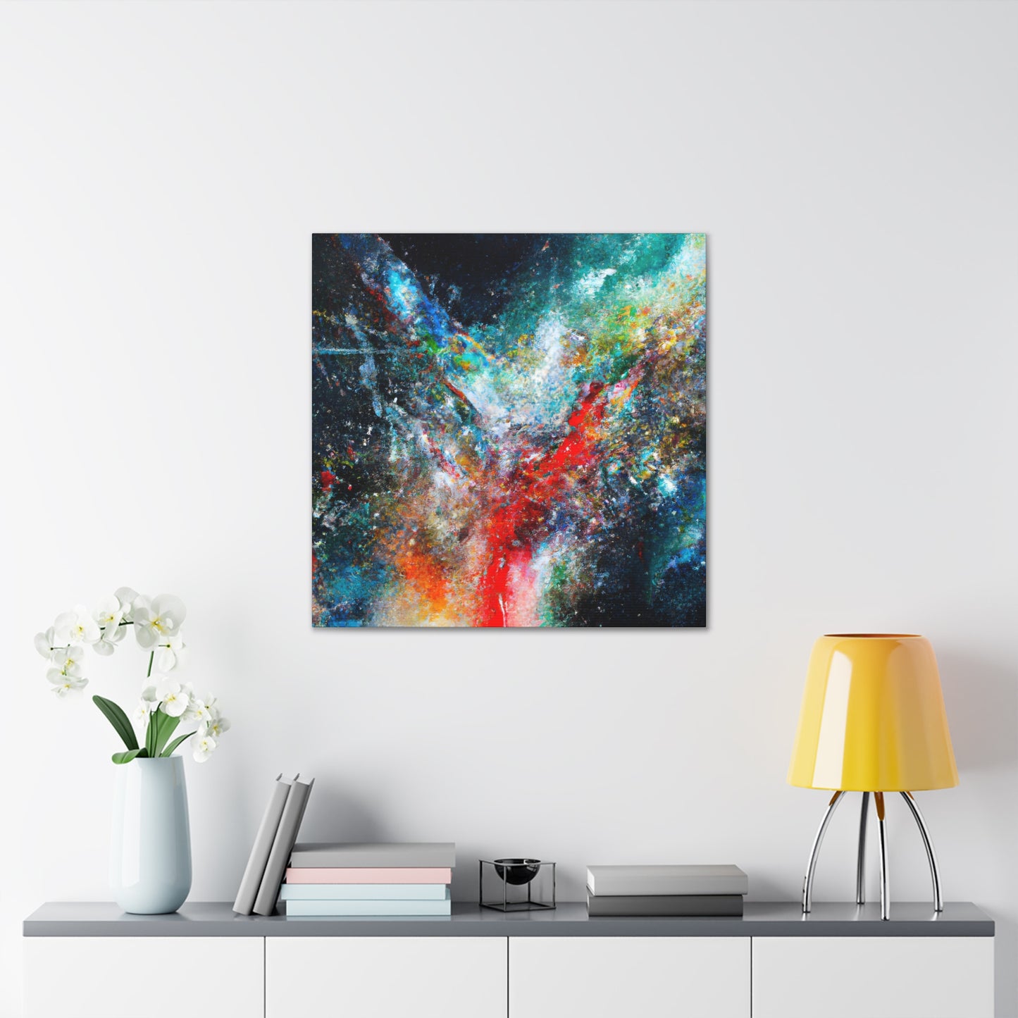 Cosmic Untamed Splendor. - Canvas