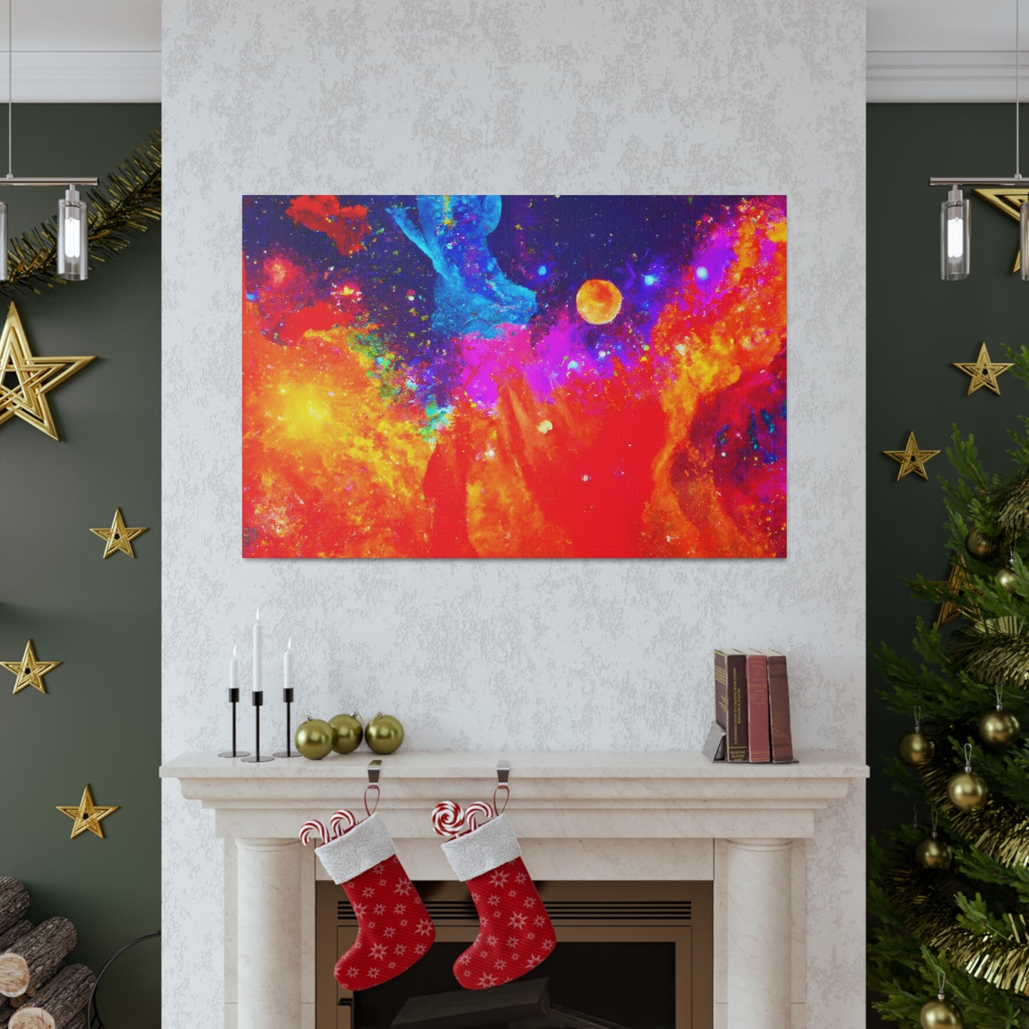 Cosmic Expressionist Dream - Canvas