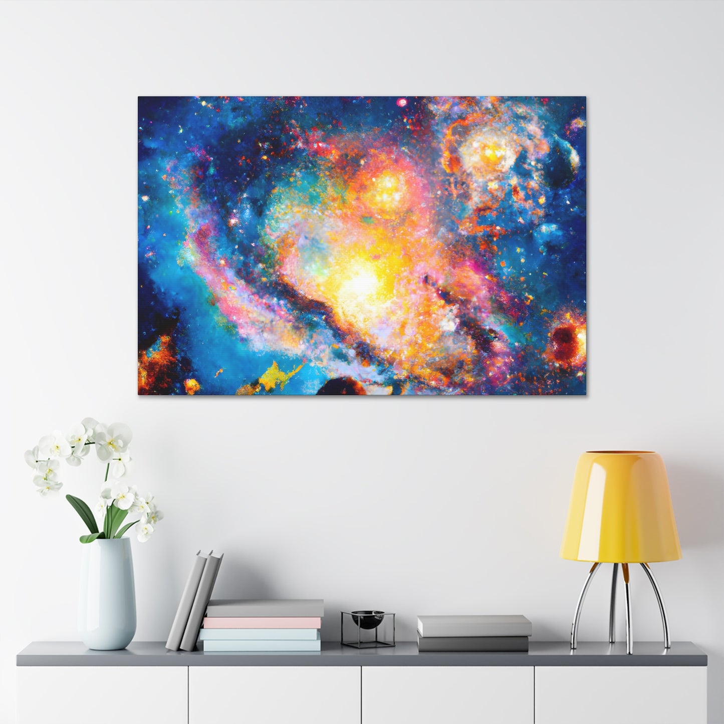 Cosmic Dreamscape Maze - Canvas