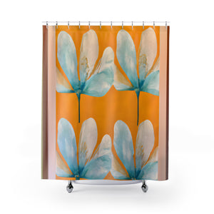 "Bohemian Floral Nature Shower Curtains" - Shower Curtain