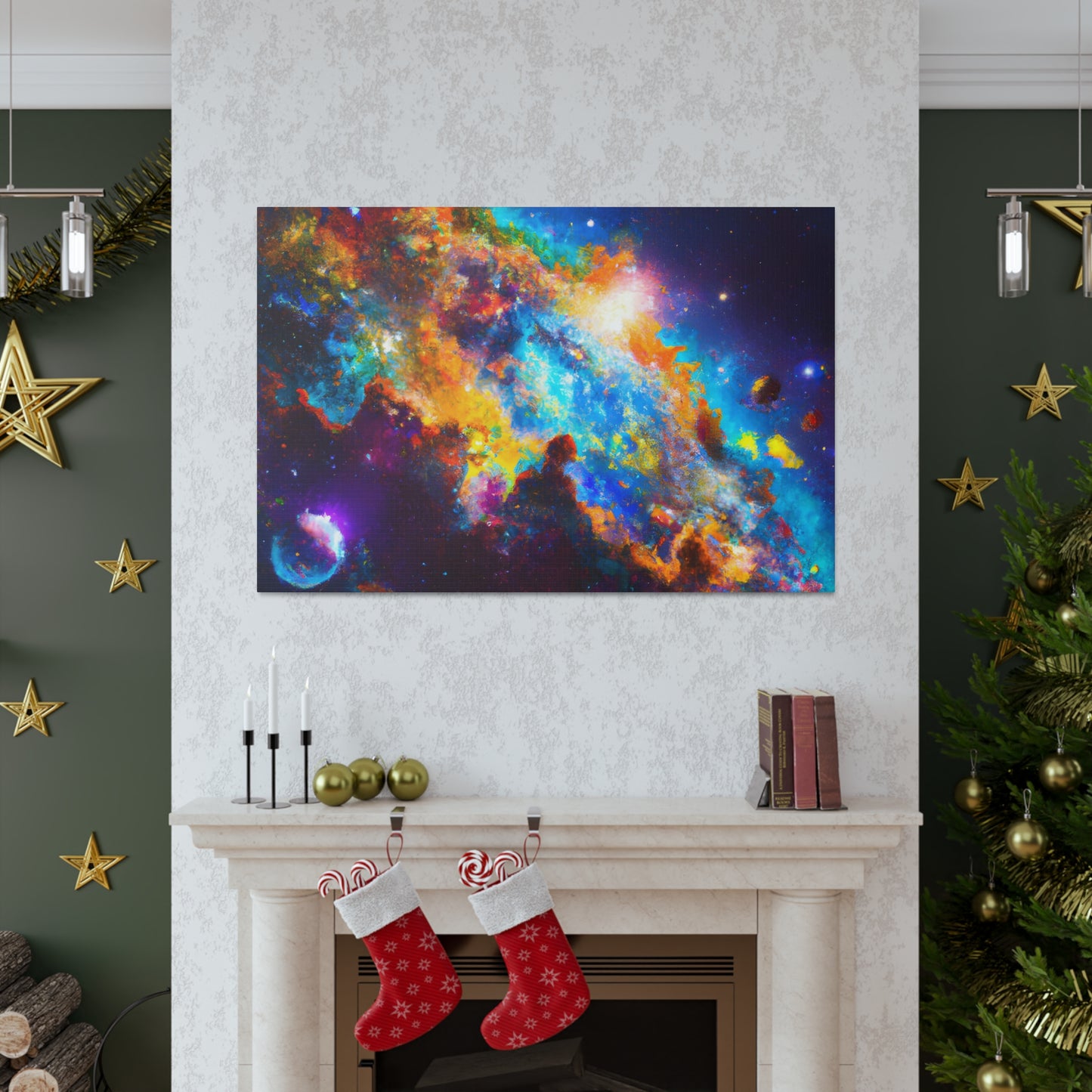 Cosmic Expressive Dreamscape - Canvas